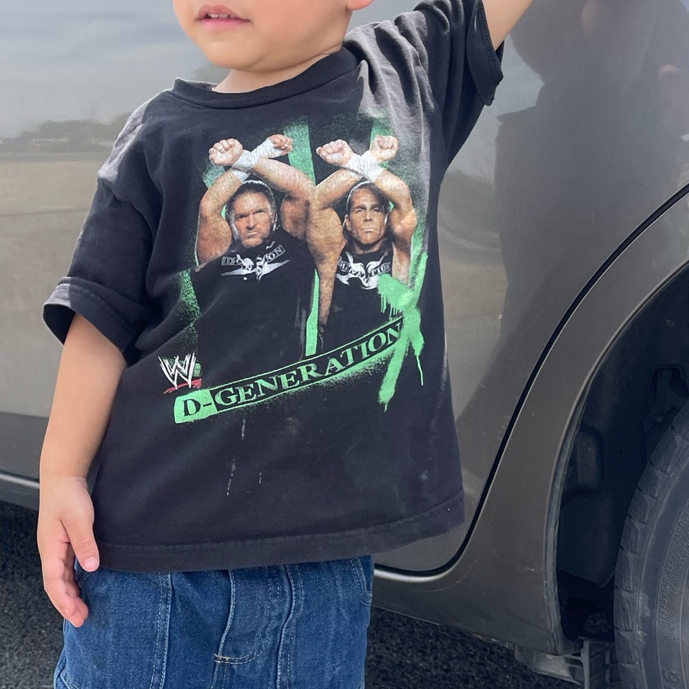COPY - WWE D-Generation X Boys Shirt 4T vintage Y2K